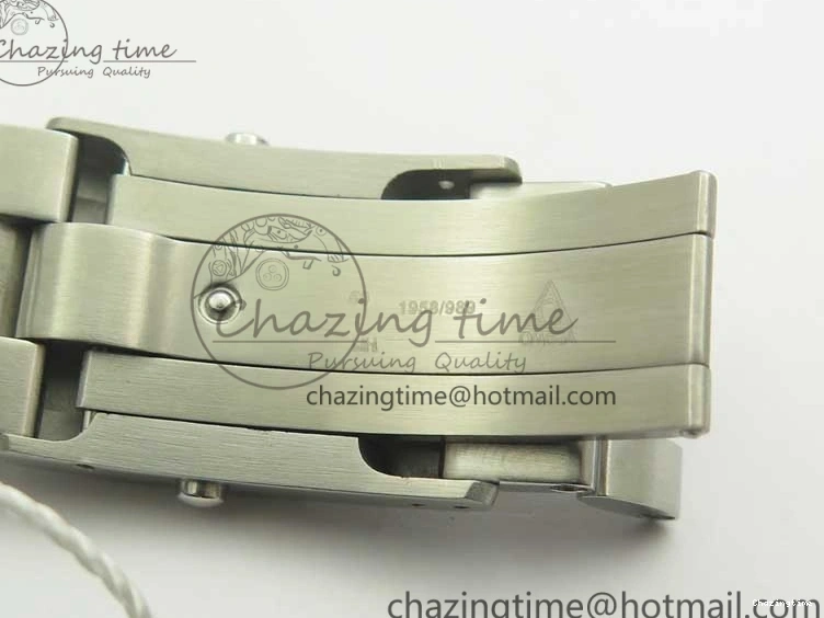 0419 Durable Speedmaster Professional SS OMF Best Edition Black Dial on SS Bracelet Manual Winding Chrono Movement 7995